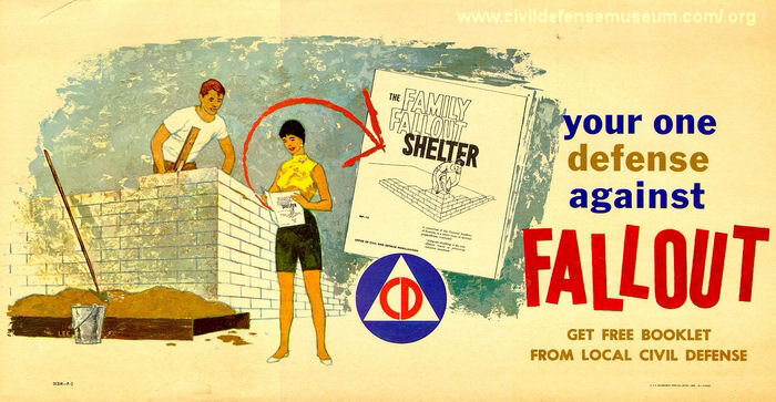 A 1959 Civil Defense Bus/Subway Poster