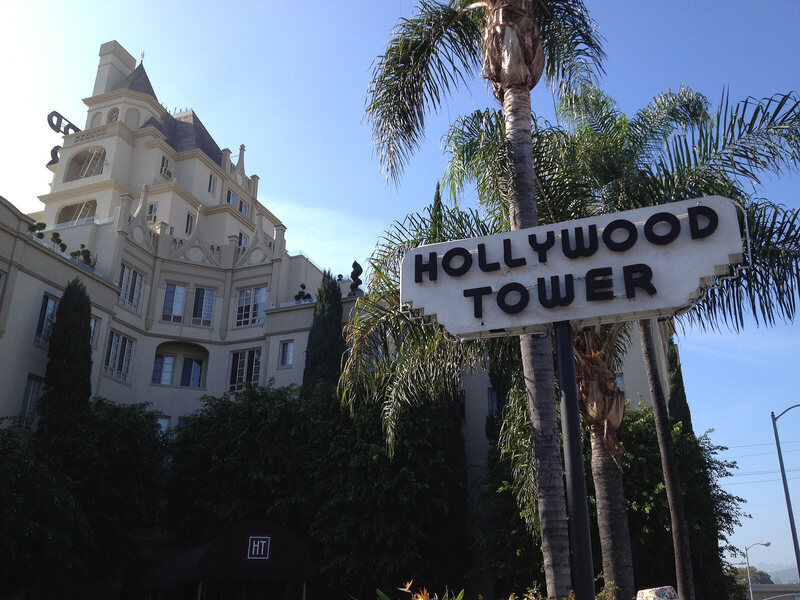Hollywood Tower Apartments inspired Tower of Terror