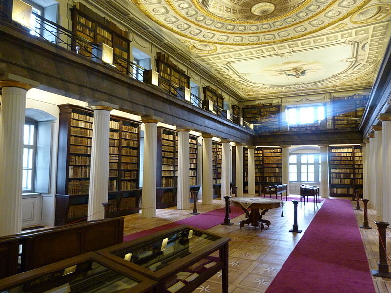 The library of the Sarospatak Reformed College