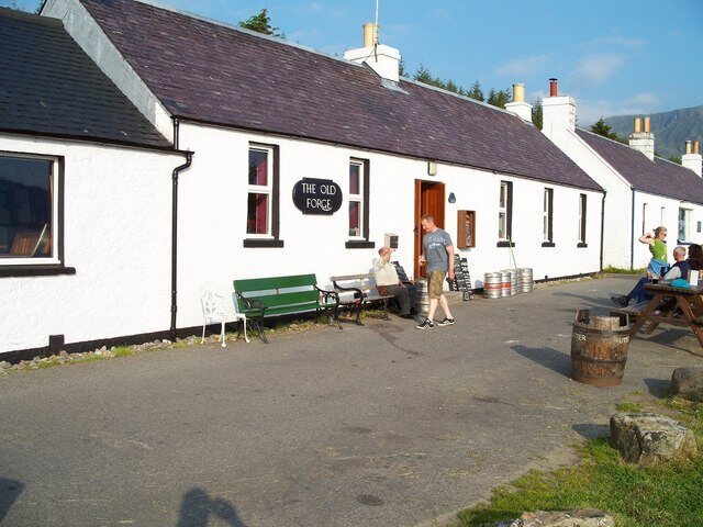 The Old Forge in Inverie is the remotest pub on mainland Britain.