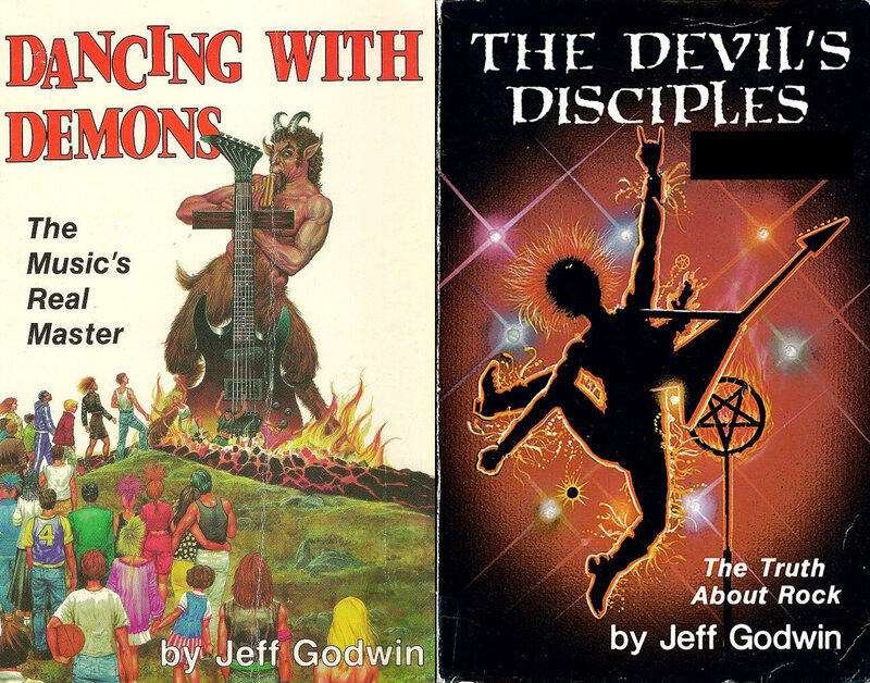 Some of the books that would "expose the sinister nature of rock and roll music".
