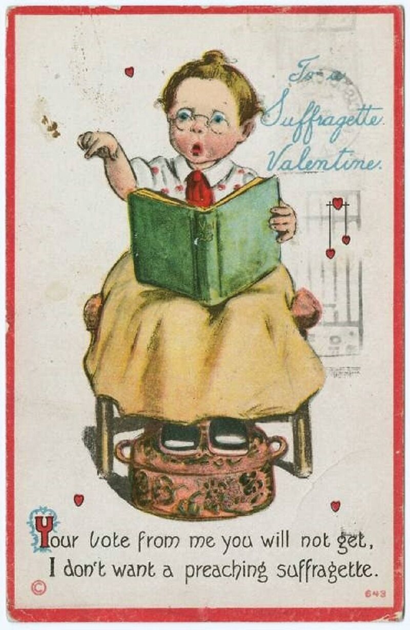 Valentine to a Suffragette.