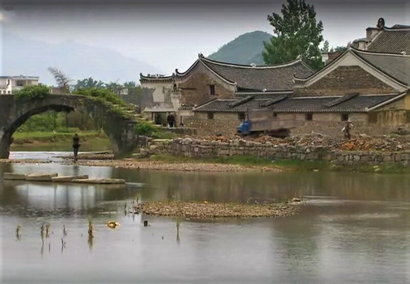 A village in Jiangyong County, where Nüshu is primarily found.