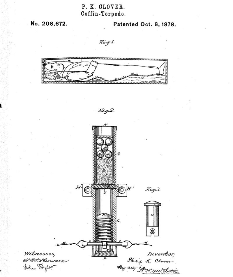 Phillip K. Clover’s U.S. Patent No. 208,672.
