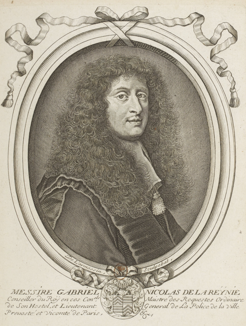 Gabriel Nicolas de la Reynie, who led the King's investigation, was fastidious and diligent in his professional and personal lives. 