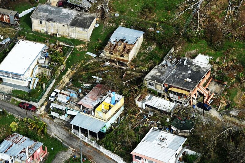 Northern Puerto Rico on September 26, 2017.