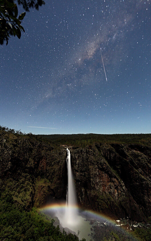 Moonbow over Wallaman Falls, Australia