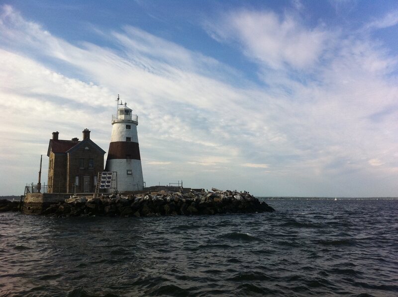 Execution Rocks Lighthouse in the Long Island Sound