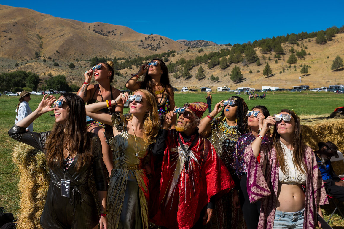 Marshall Allen, legendary bandleader, and a gaggle of galactic sungazers.