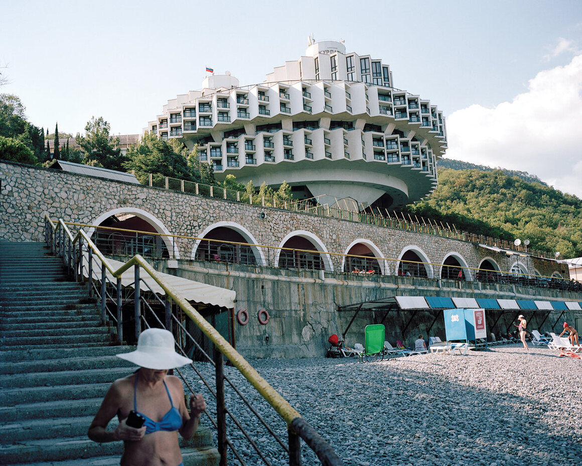 Druzhba, in Crimea, was built in 1985 and was allegedly mistaken by the Pentagon for a missile launch facility. 