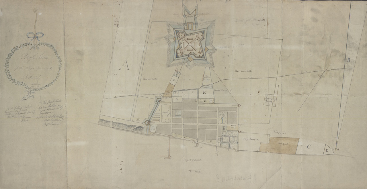 2016 : Bentley Historical Library Acquires 1790 Map of Detroit