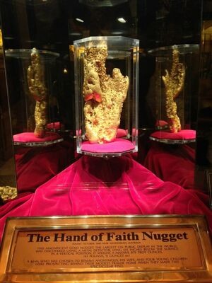 Hand Of Faith Gold Nugget