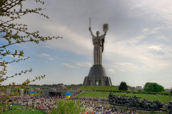 Image result for Mother Motherland in Kiev, Ukraine