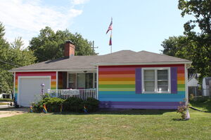 The Equality House before it was remodeled.