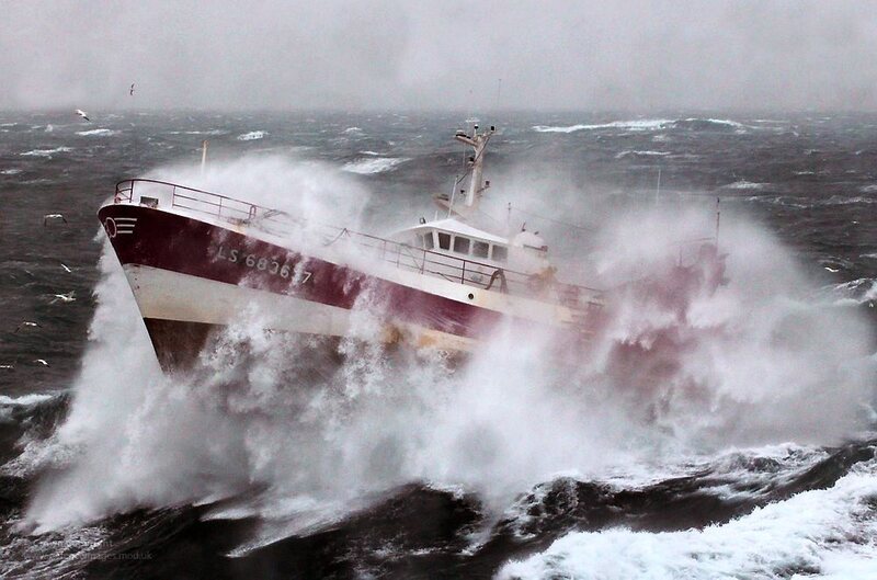 These Mesmerizing Videos Of Ships Going Through Storms Will