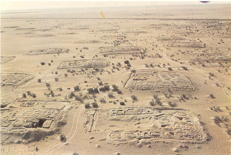 Kellia ("the Cells"), referred to as "the innermost desert", was a 4th-century Egyptian Christian monastic community spread out over many square kilometers in the Nitrian Desert.
