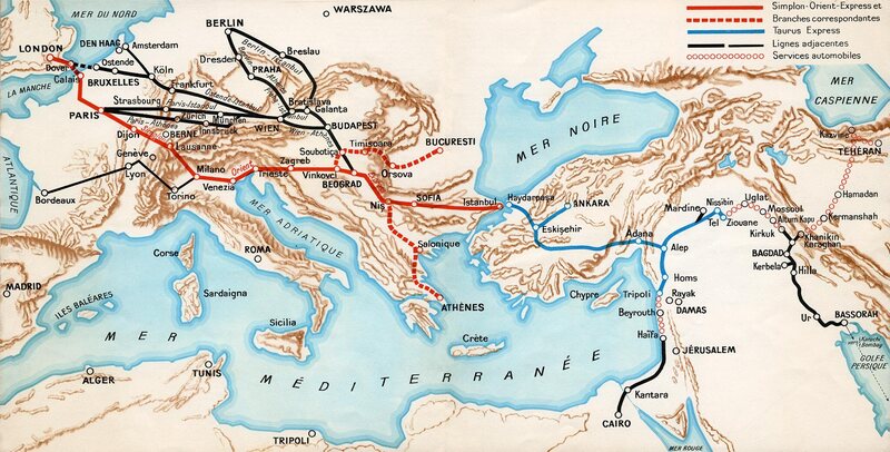 An Illustrated History Of The Orient Express Atlas Obscura