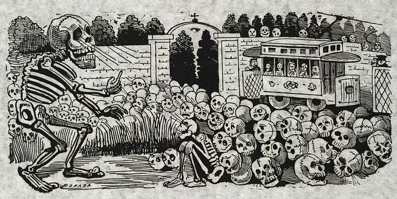 La Santa Muerte, the Skeleton Saint