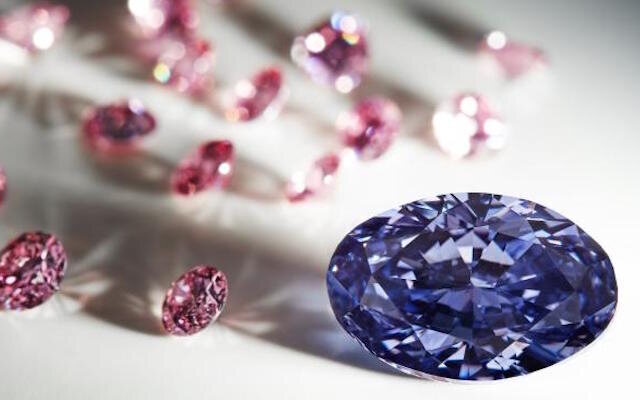 diamonds violet