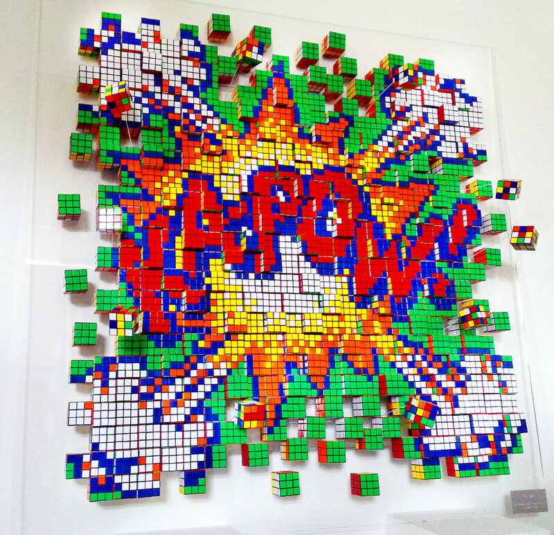 These Artists Twist Thousands Of Rubik S Cubes A Day To Create