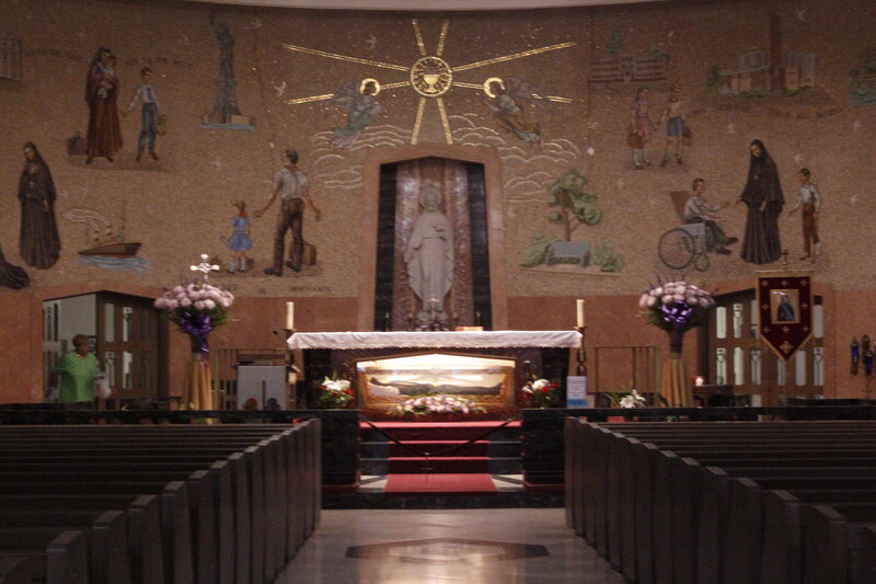 The Shrine of Saint Frances Xavier Cabrini in Manhattan