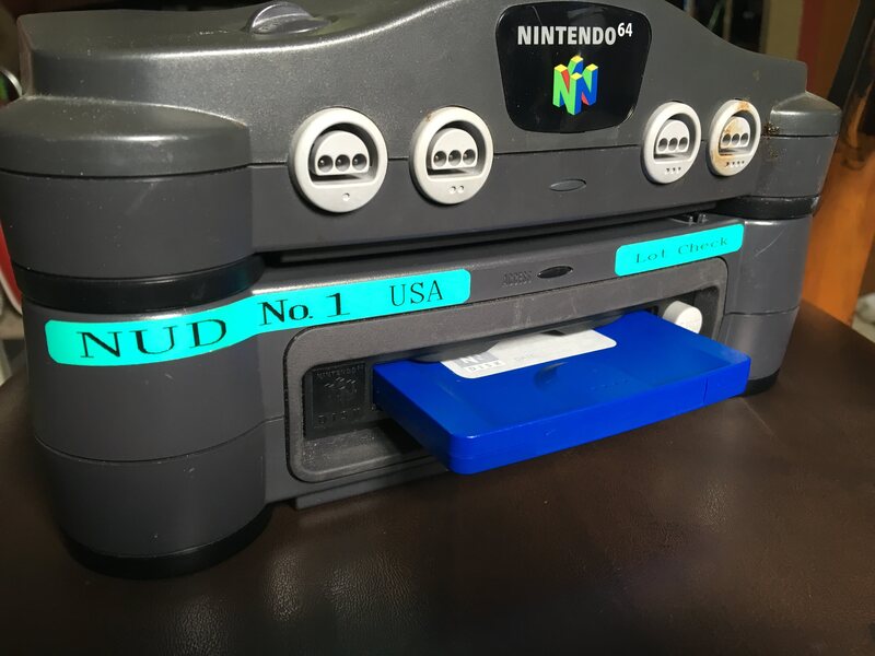 nintendo 64 console