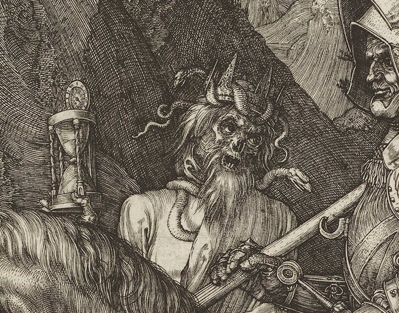 "Knight, Death and the Devil" by Albrecht Dürer 