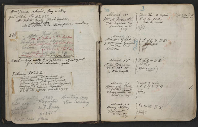 A page from Walt Whitman's commonplace book.