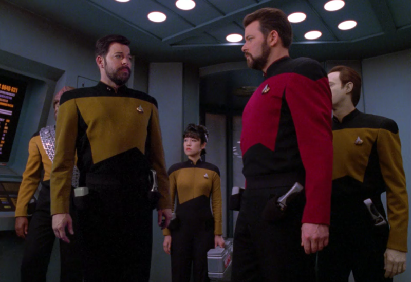 Star Trek TNG HISTORY NEVER FORGETS Name Enterprise T-Shirt All Sizes