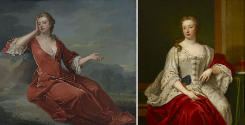 There have been three female Grooms of the Stool, Elizabeth Boyle (not pictured) to Queen Dowager Henrietta Maria, and to Queen Anne: Sarah Churchill (left) and Elizabeth Seymour (right).