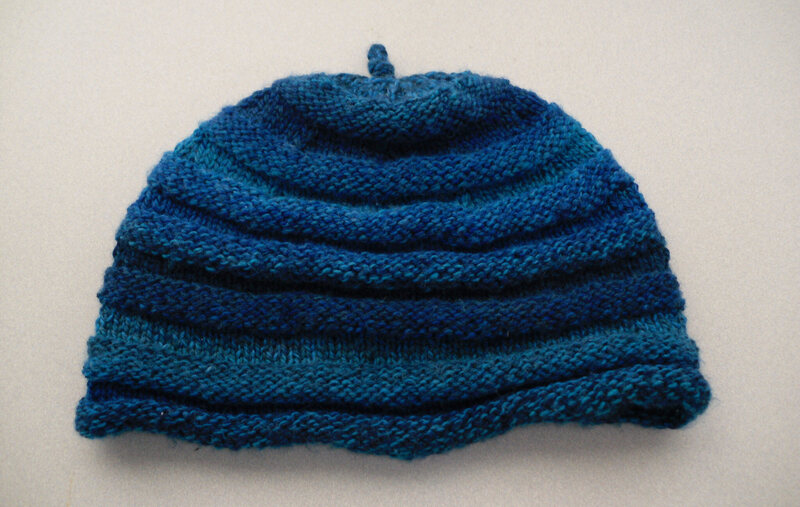 How to knit a beanie hat
