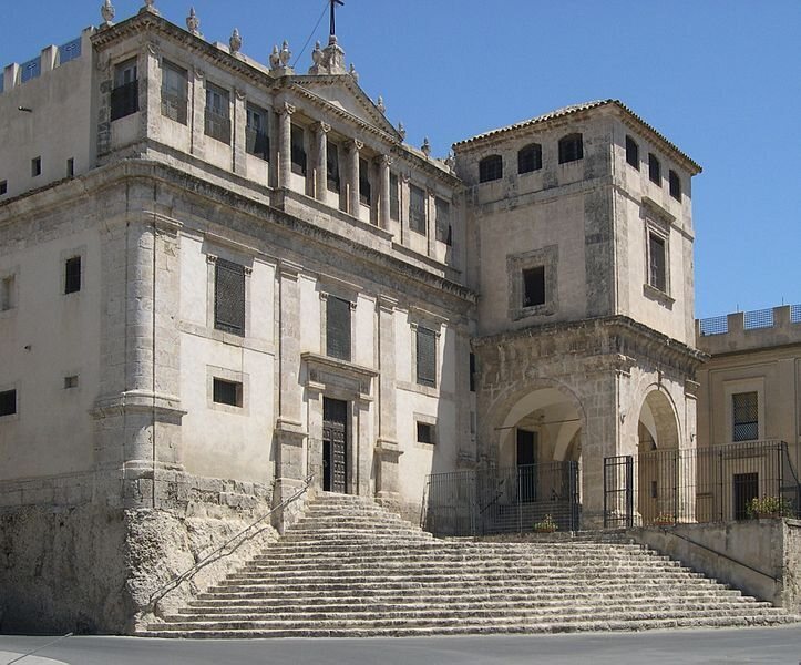 The nunnery at Palma di Montechiaro, Sicily.