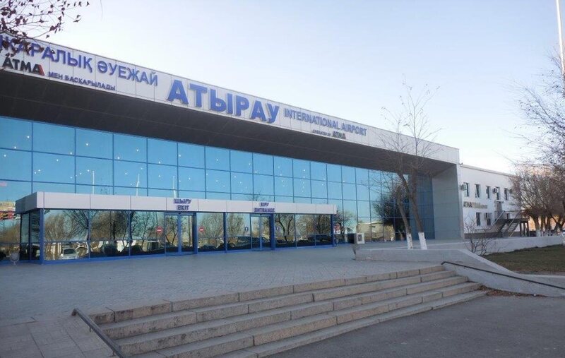 The Atyrau Airport is the world's lowest commercial airport.