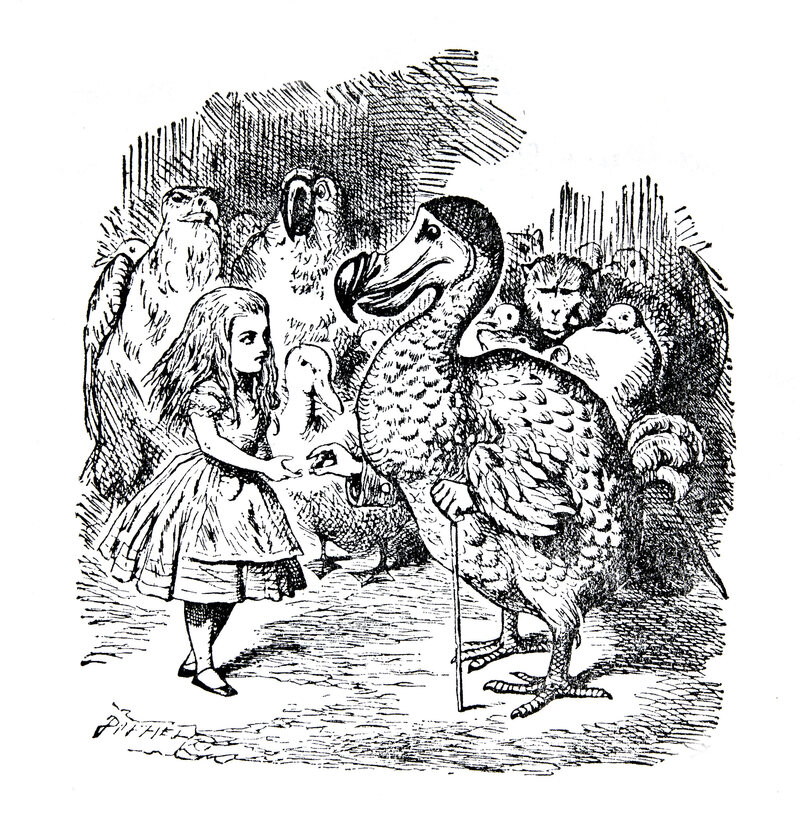 Alice in Wonderland dodo - Atlas Obscura