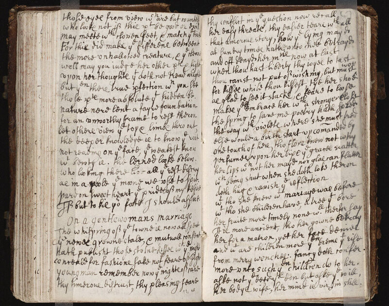 A "commonplace" book from the 17th century.