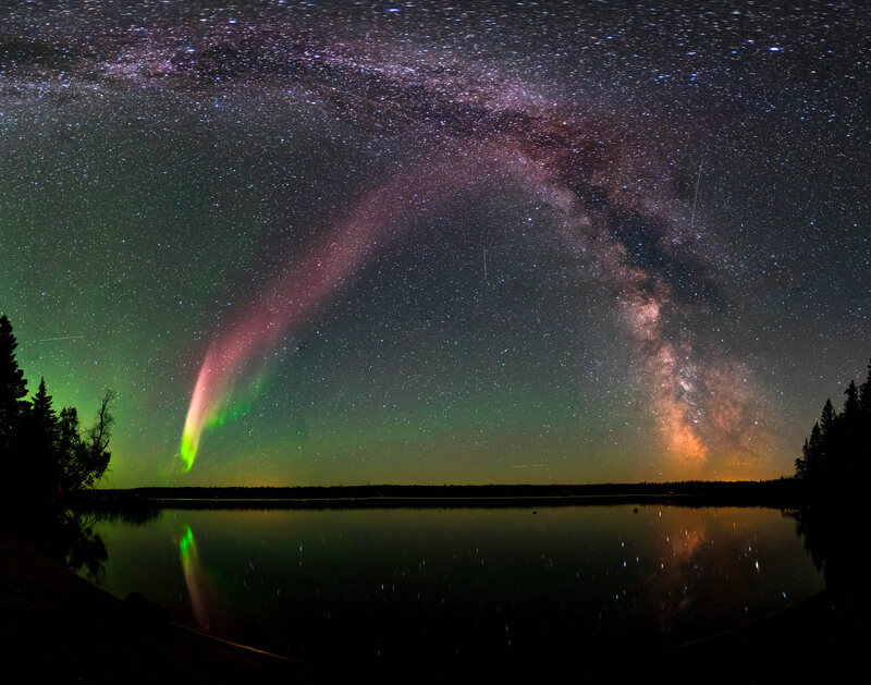 The aurora called Steve, seen here in Canada.