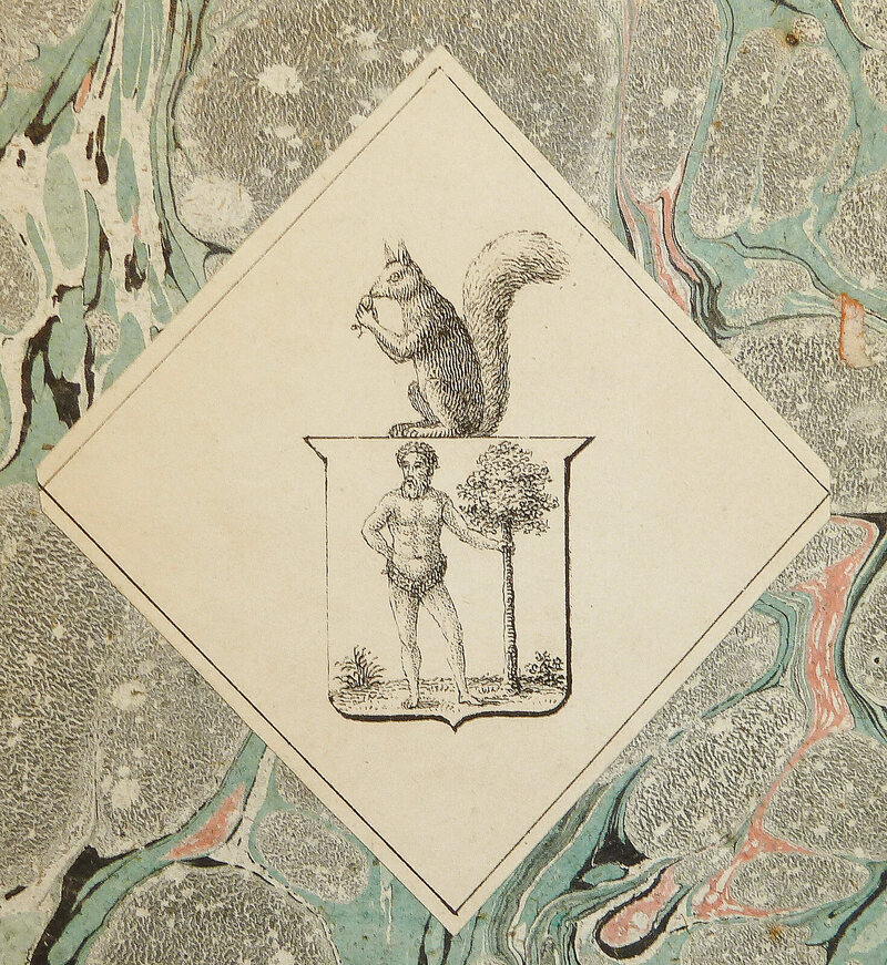 A mysterious bookplate.