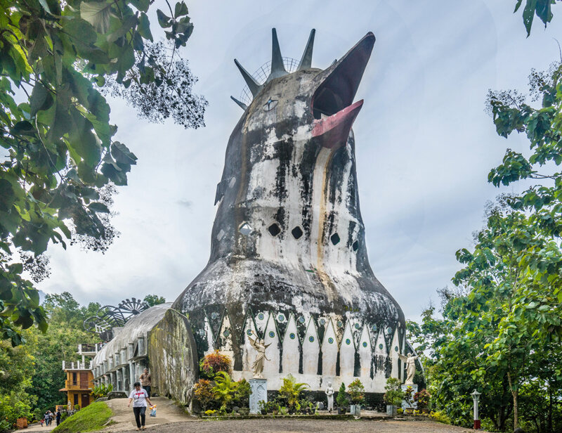 Meet The Man Behind Indonesias Chicken Church Atlas Obscura