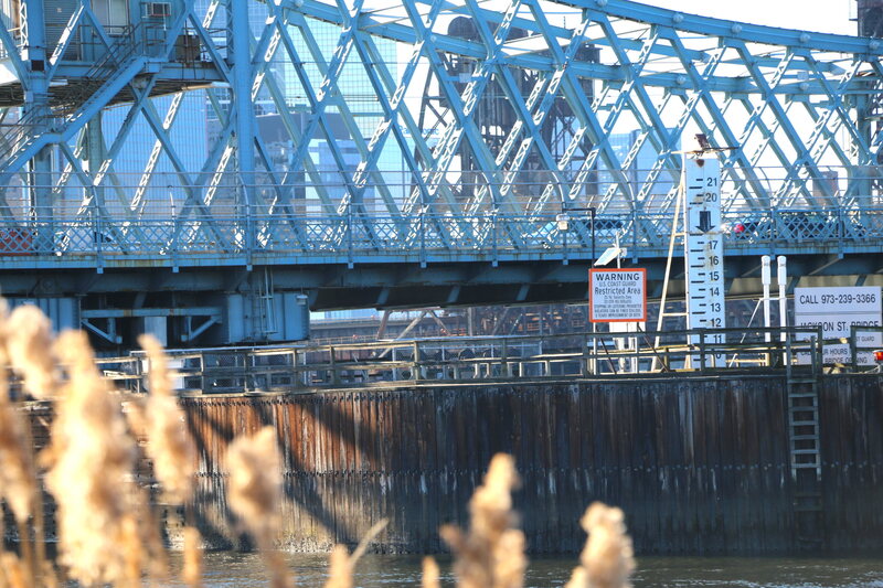 A bridge over the Passaic River in Newark.