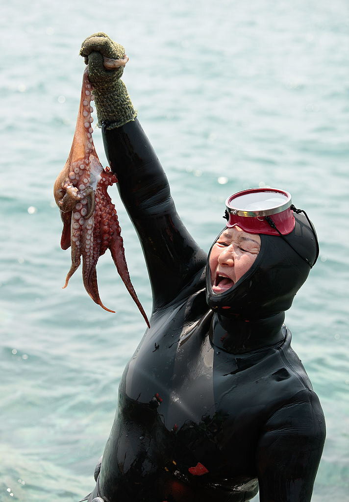 Restaurants across Jeju island claim to sell haenyeo-caught seafood.