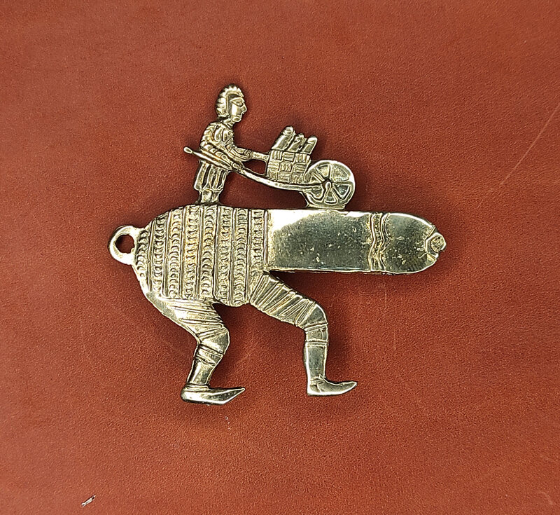 Contemporary replicas of bawdy medieval badges are for sale on Etsy. Last-minute holiday gift?