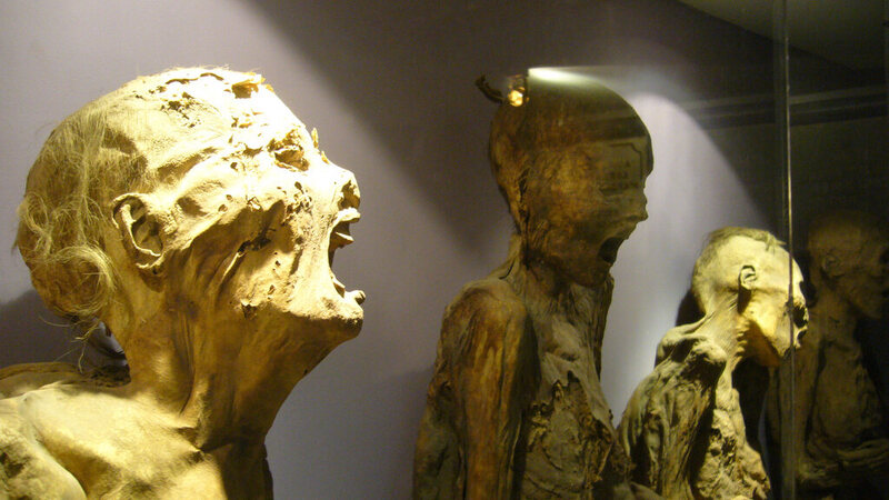 Mexico mummy museum