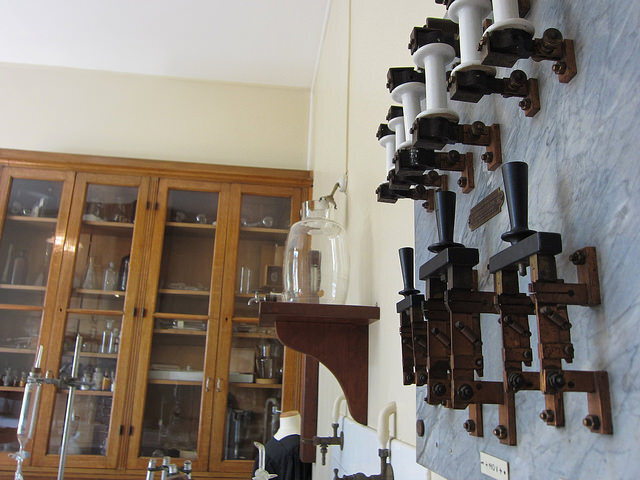Marie Curie's Laboratory  at the Musee Curie