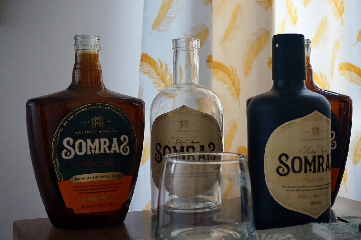 A few offerings from Maharani Mahansar Heritage Liquor.