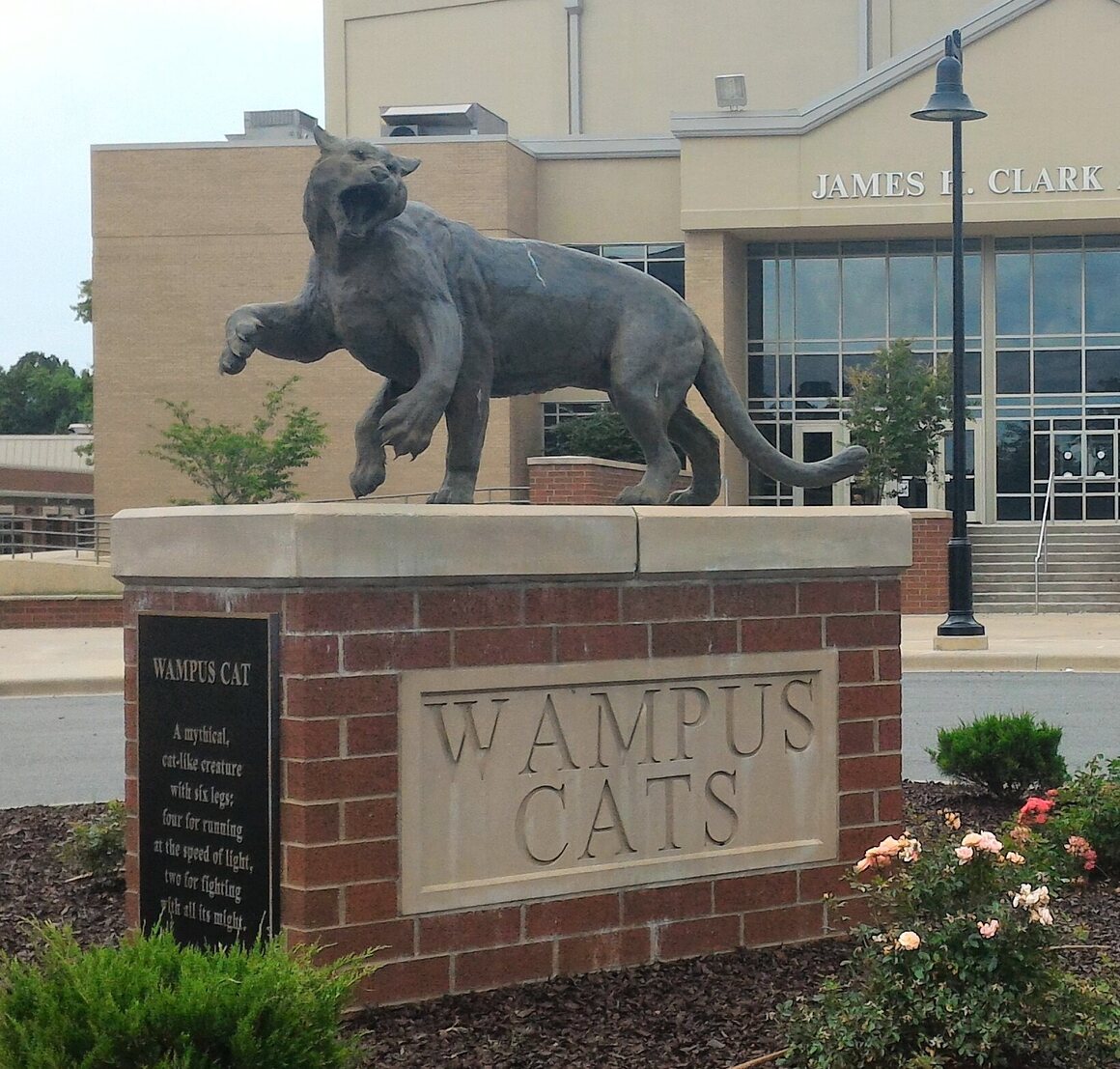 In 1922, Conway High School in central Arkansas adopted the wampus cat as their mascot. 