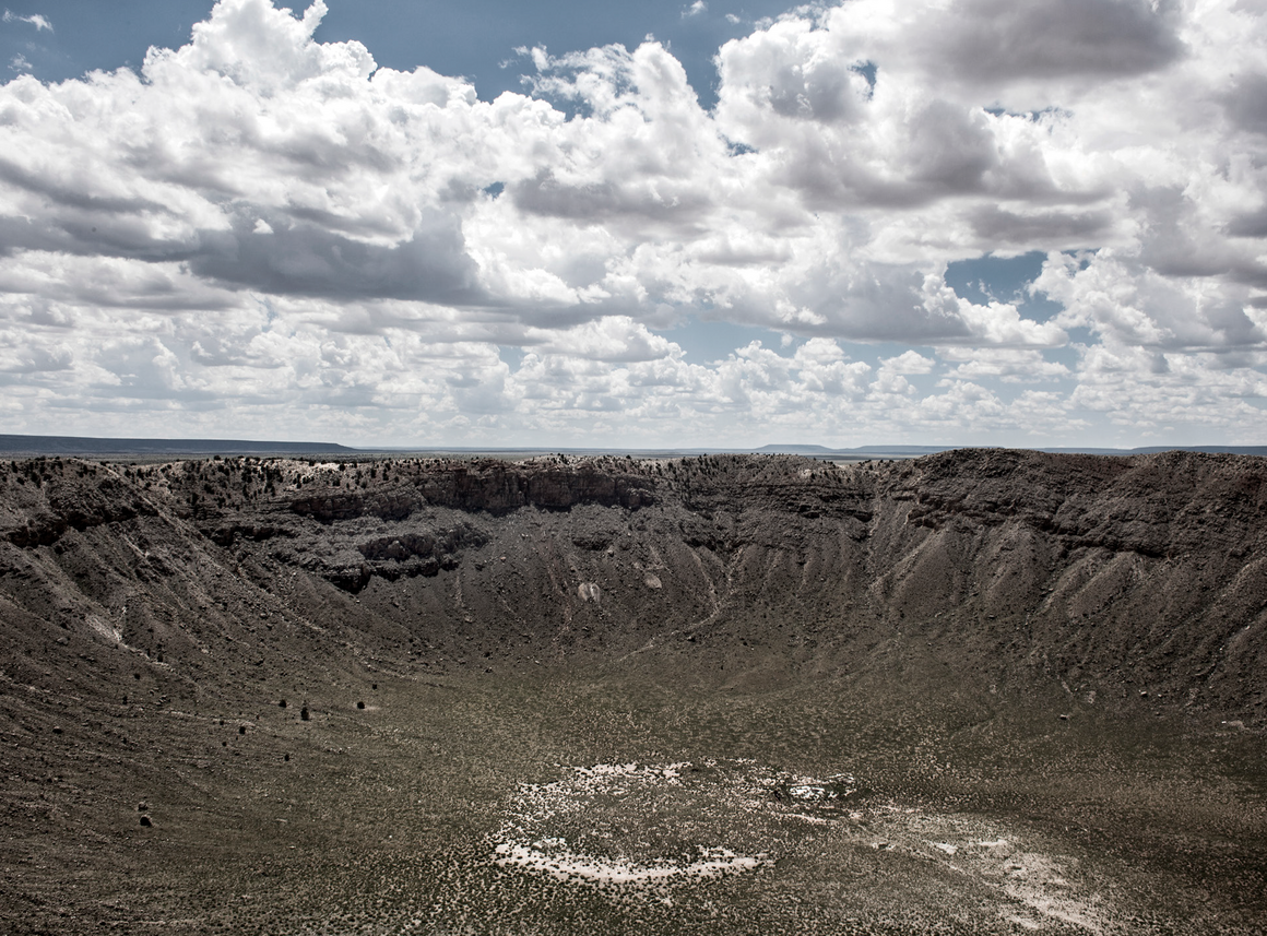 Meteor Crater (UFO sighting location), Arizona. 