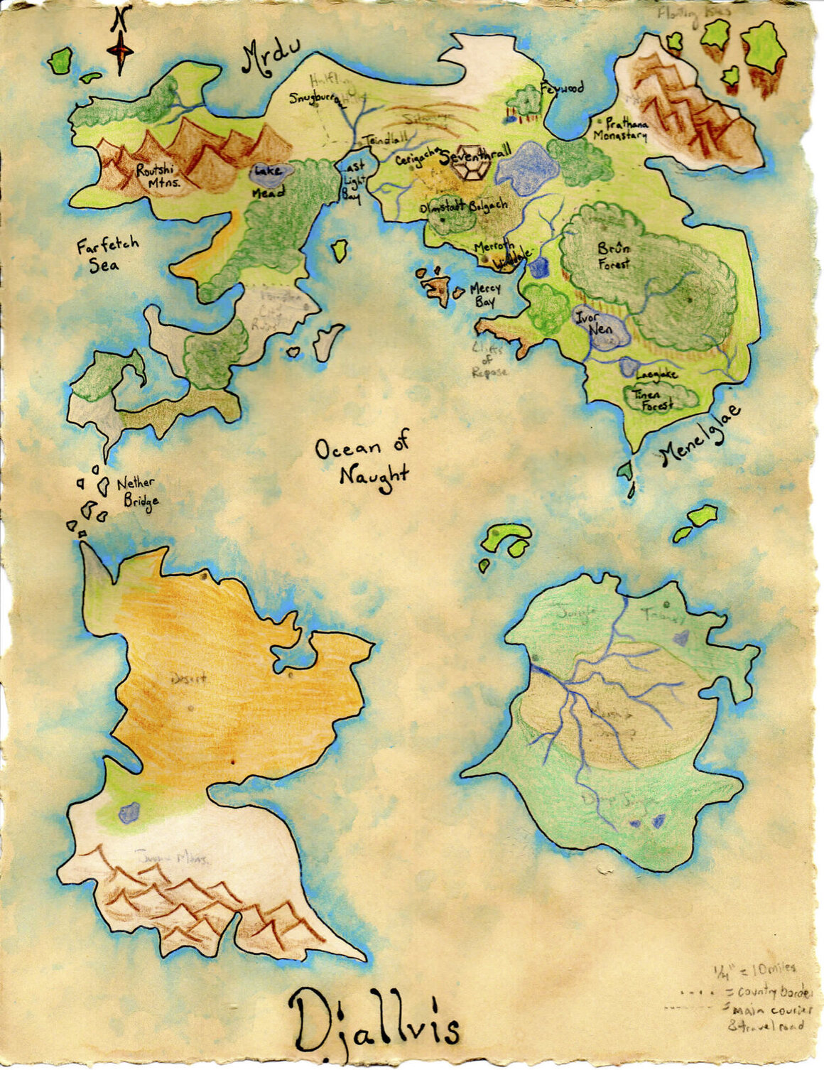 24 Amazing Homemade Dungeons Dragons Maps Atlas Obscura