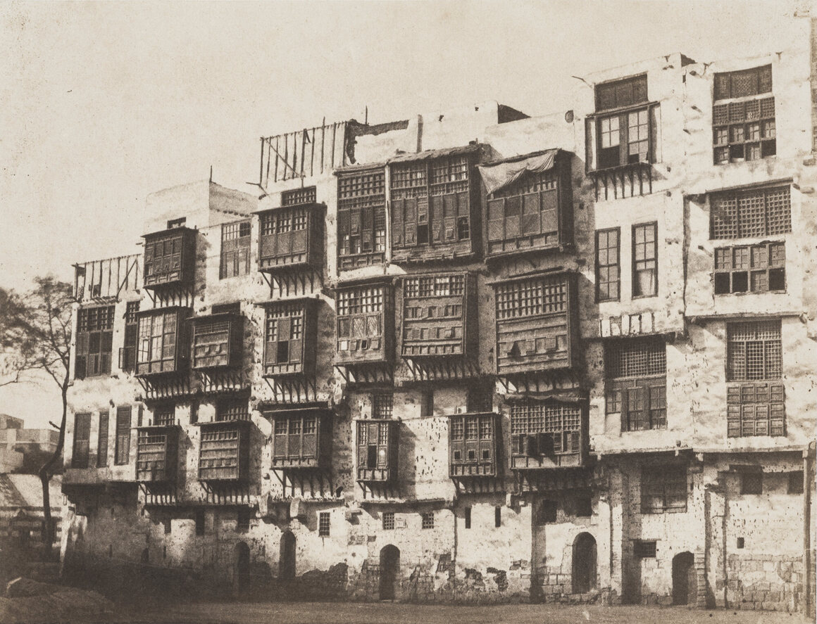 Greene's photographs of homes in Cairo don't include many            traces of the people who lived there.