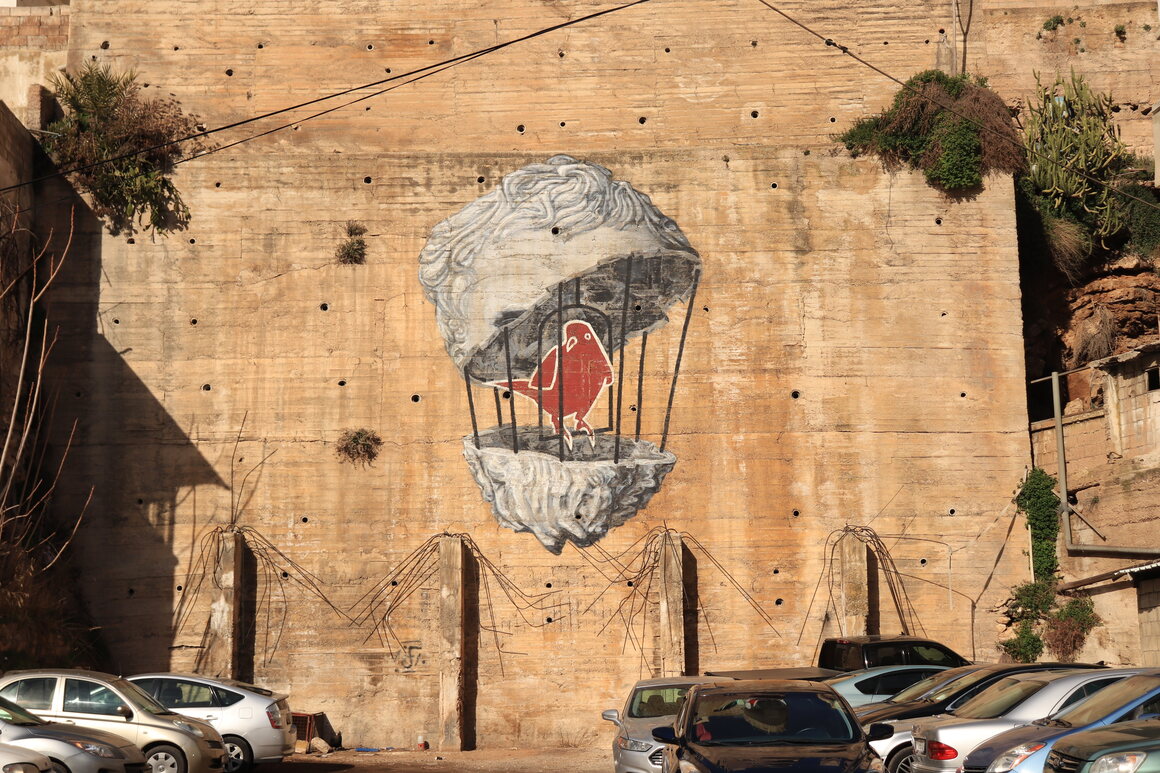 Public art is fast becoming a fact of life in Amman. 