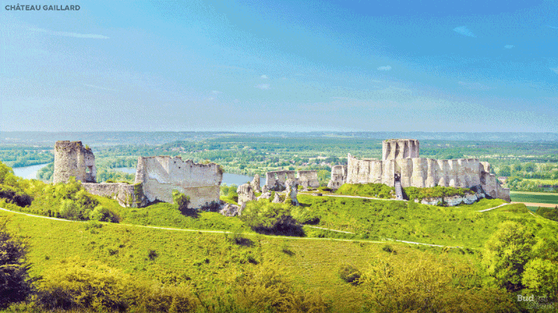 Built at the end of the 12th century by Richard I of England, Château Gaillard was destroyed 400 years later by Henry IV of France. In its glory days, even "château" was an understatement.